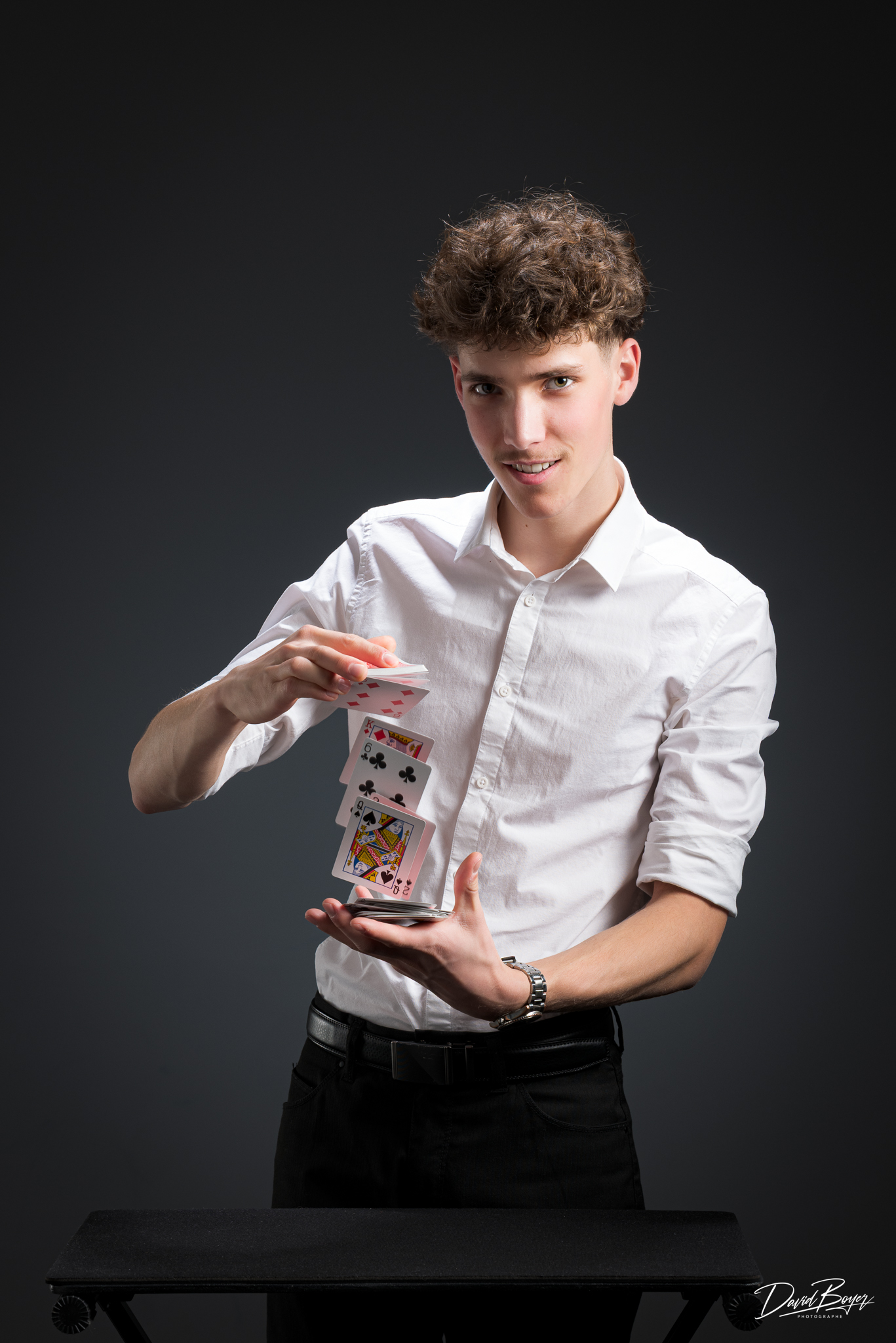 Portrait de Tim Potterson, magicien